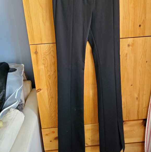 NWT Hugo Boss Women's Black Slim Fit Bootcut Jersey Pants size 0 - Picture 7 of 7